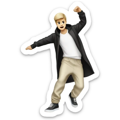 justin bieber dancing sticker