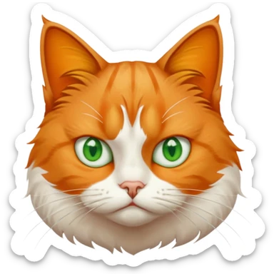 cat i hate it here sticker