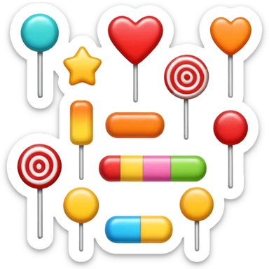 candy retro  sticker