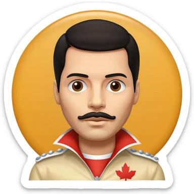 
Freddie Mercury in 70s sticker