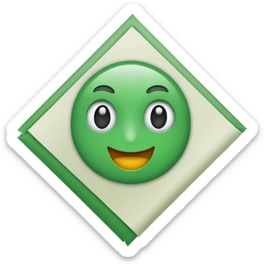 billete verde sticker