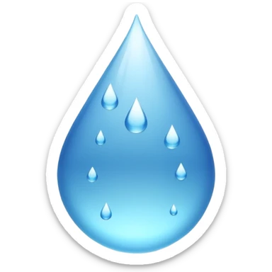 splashing water emoji sticker