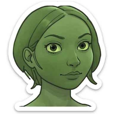 short beautiful mahogany skin girl sitting in the driver seat of a silver 2017 nissan rogue sticker