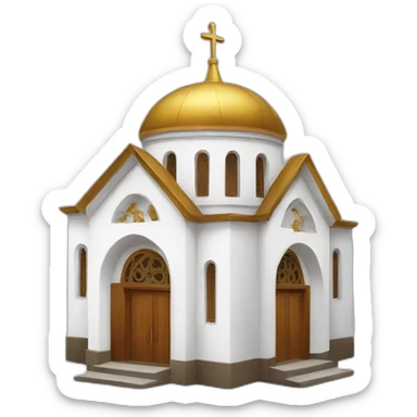 Orthodox church sticker