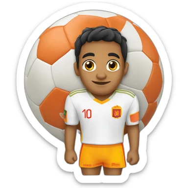 Naranjito Spain 82 football worldcup sticker