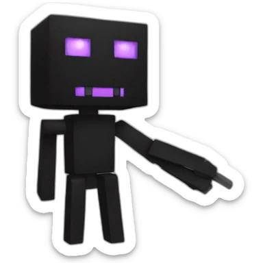 enderman sticker