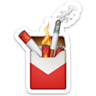 cigarette marlboro sticker