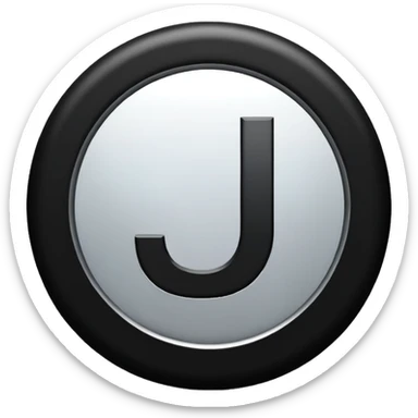 Haceme una j en un círculo  sticker