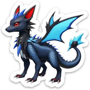 Salandit-Noibat-Nargacuga-Umbreon-Silvally-fusion (full body) sticker