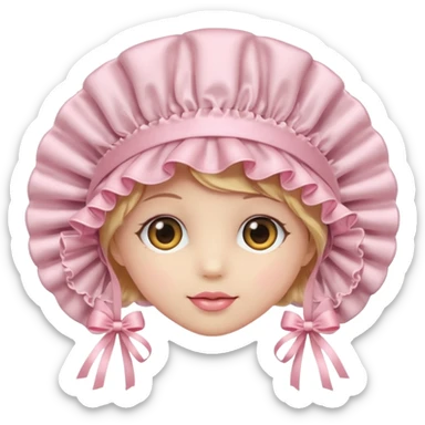 light pink. bonnet sticker