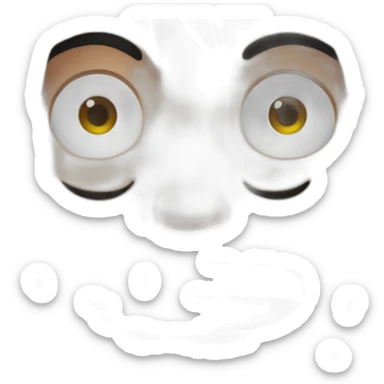 One piece luffy shocked sticker