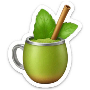 yerba mate drink of argentina sticker