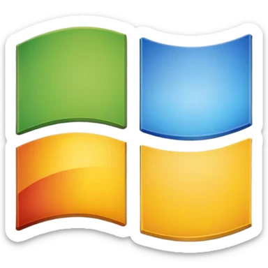 Microsoft windows sticker