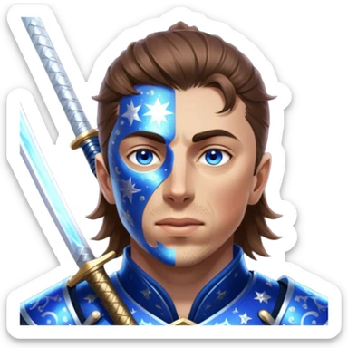 Celestial Samurai sticker