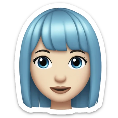 Carly Rae jepsen, blue eyes sticker