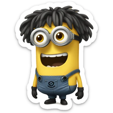 Minion sticker