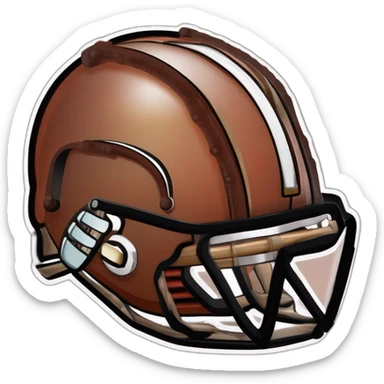 Cockroach American Football Helmet sticker