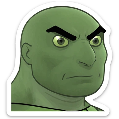 The flash superhero sticker