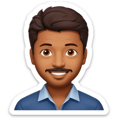 Vijay Thalapathy Tamil actor  sticker