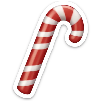 candy cane sticker