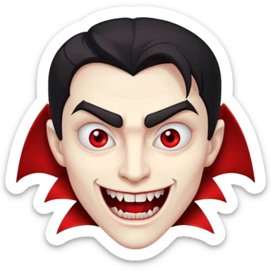 Vampire sticker