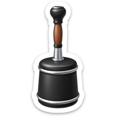 Plunger sticker