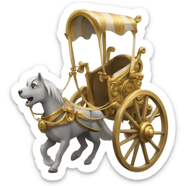 animated chariot sticker