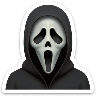 Ghostface sticker