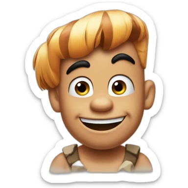 The flintstones sticker