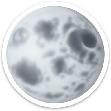 moon sticker