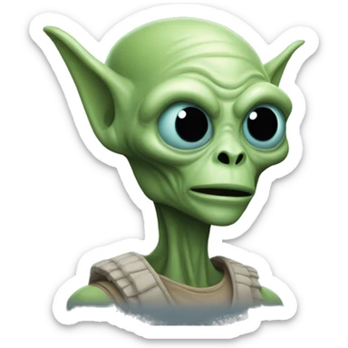 alien gyatt sticker