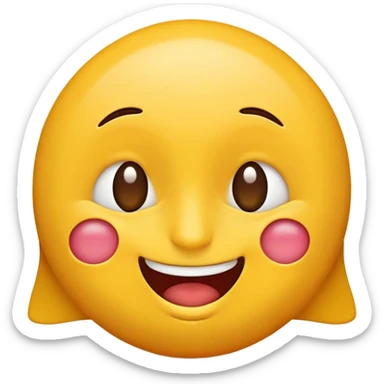 Emoji feliz tirando sua máscara de cara feliz e mostrando a cara triste  sticker