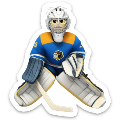 hockey goalie  sticker