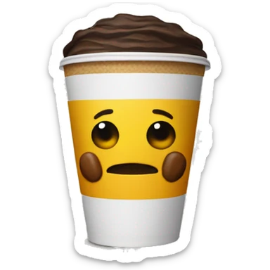 Mcdonalds coffee sticker