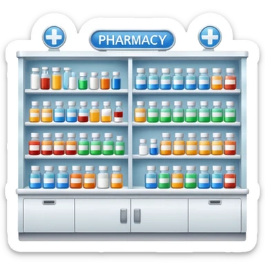 Pharmacy sticker