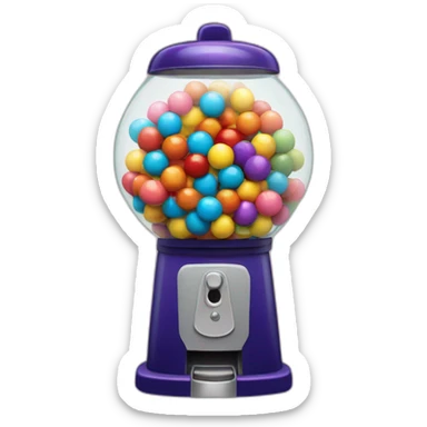 Gumball machine  sticker