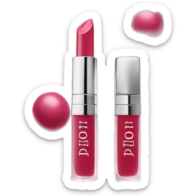 Dior lip gloss sticker