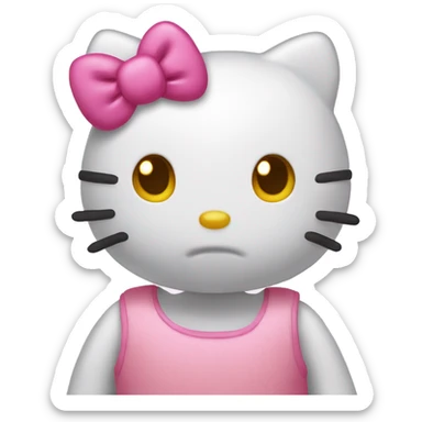 Hello kitty sticker