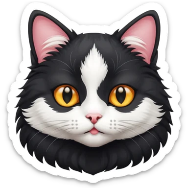 Pet Black&White style sticker