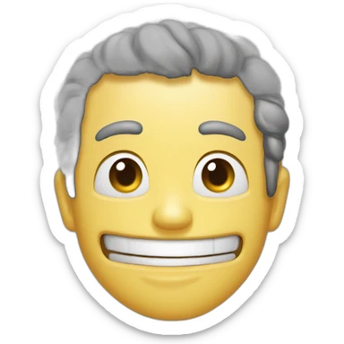 pleure de rire sticker