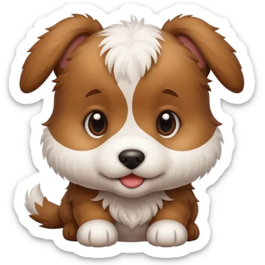 Little puppy sticker
