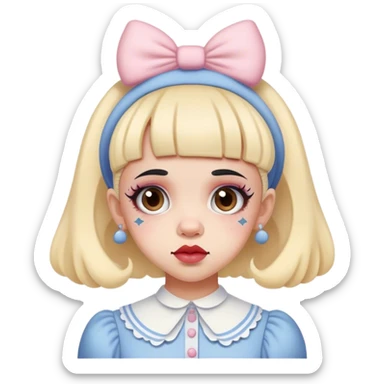 Make the singer Melanie Martinez sticker