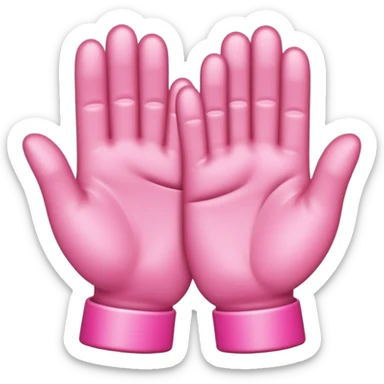 pinky promise emoji sticker