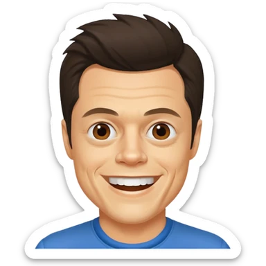 Johnny Knoxville sticker