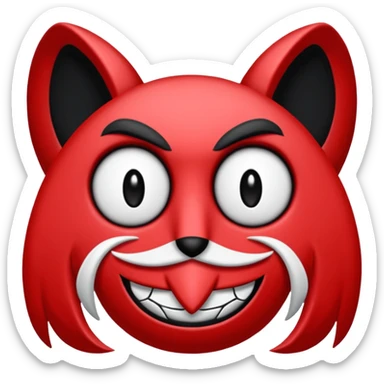 Hazbin hotel Alastor sticker