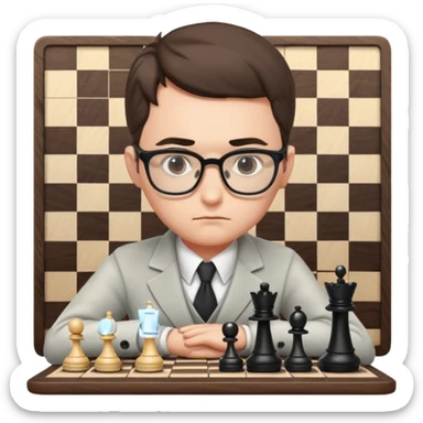 chess player sticker
