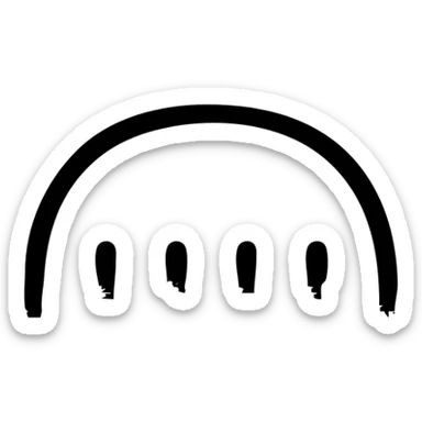 A boy with straight bangs covering his eyebrows, long hair at the back, black eyes, and brownish-black hair, wearing a green shirt the color of brilliant green antiseptic. sticker