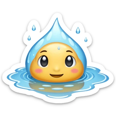 Rainy season sticker