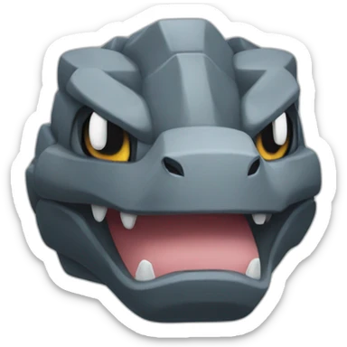 Onix pokemon sticker