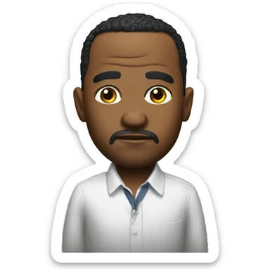 politic photorealistic serious sticker